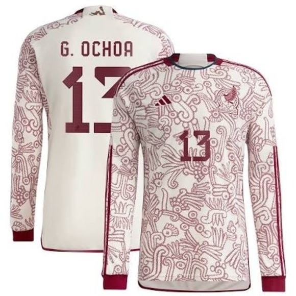 adidas | Shirts | Adidas Mexico Jersey 222 Ochoa 3 | Poshmark